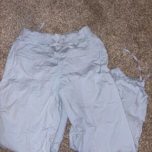 Light Blue Cargo Pants